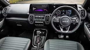 The cabin is equipped with the latest features.